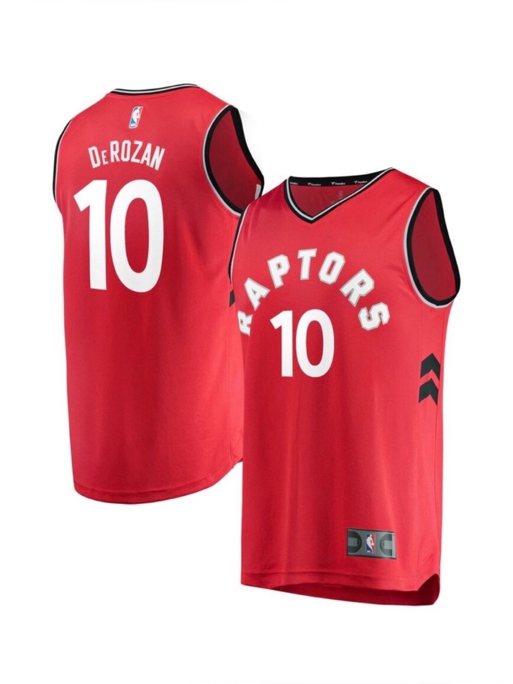 Toronto Raptors Red #10 DeMar DeRozan Icon Edition NBA Basketball Jersey